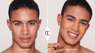 Natural Makeup for Men  How to Apply Foundation Flawlessly  Charlotte Tilbury [upl. by Tillman]