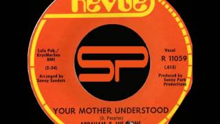 45t  Abraham amp His Sons  Your Mother Understood  1970 Revue [upl. by Jemmy420]