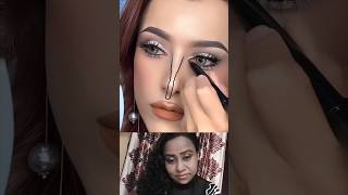 Inner Corner Liner Hack eyeliner eyelinerhack trending shorts [upl. by Lilaj]