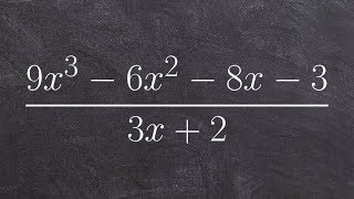 Using long division between two polynomials [upl. by Artemas850]