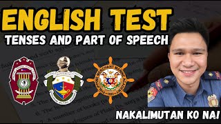 ENGLISH MOCK EXAM  PNPA PMA PMMA MAAP NAPOLCOM Civil Service Exam Reviewer [upl. by Eillehs]