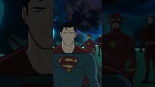 Clark meets KalEl  quotJustice League Crisis on Infinite Earths  Part Onequot shorts [upl. by Eilyah]