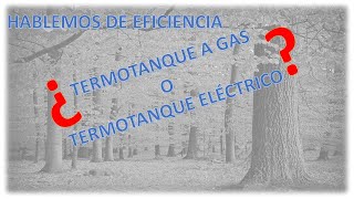 Termotanque a gas o eléctrico ¿Cuál tiene mayor eficiencia energética [upl. by Atekal406]