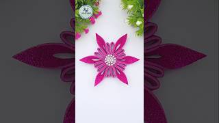 Handmade Christmas Snowflakes  Snowflake Making Ideas Shorts [upl. by Ungley16]