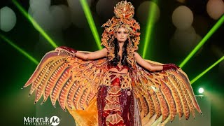 Mrs Sri Lanka World 2024 National Costume Round Full Ramp 🇱🇰 [upl. by Jelle712]