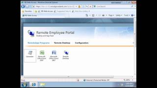 YY Windows Server 2008 R2 Remote Application [upl. by Iden]