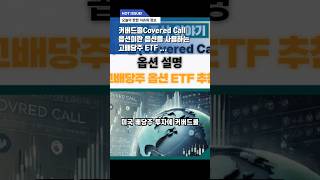 커버드콜Covered Call 옵션이란 옵션을 사용하는 고배당주 ETF 추천 배당주 월배당etf [upl. by Fonseca842]