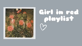 Girl in red  playlist [upl. by Maritsa]