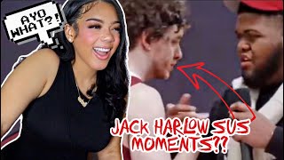 REACTING TO JACK HARLOW FUNNIEST AND SUS MOMENTS [upl. by Galloway165]