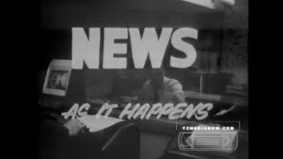 WCCO News as it Happens Documentary 1958 [upl. by Ainola]