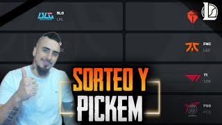 SORTEO Y PICKEM 😎 Formato Suizo Worlds 2024 [upl. by Dailey]