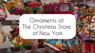 Ornaments at The Christmas Store of New York 🎄 [upl. by Kalmick]