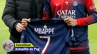 Actu PSG PSG  les ventes de maillots au plus bas sans Mbappé… [upl. by Sidky]