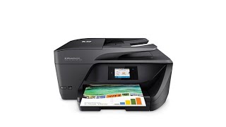 HP Officejet Pro 6968 Wireless Photo Printer wSoftware [upl. by Lokcin156]