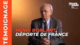 Henri Borlant déporté de France au camp d’AuschwitzBirkenau [upl. by Lilas]