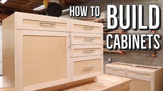 How to Build Cabinets [upl. by Lirva182]