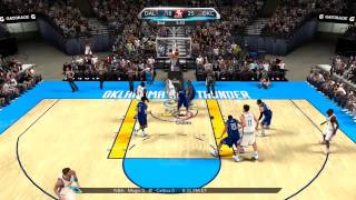 NBA 2K10 WWS5 Playoffs  Semi Finals Game 1 [upl. by Ellenahc]