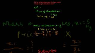 How Much for 5 kg of Tomatoes  Direct Proportion Explained🍅 maths proportion mathconcepts exam [upl. by Ogram]