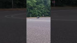 Knee Down🤪 bikers bikelife bike motorcycle moto fyp shorts speed [upl. by Schnurr]