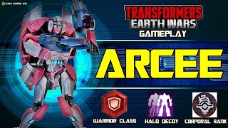 TRANSFORMERS GAMEPLAY  ARCEE [upl. by Fawne]