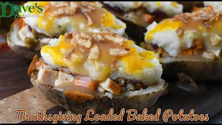 Thanksgiving Loaded Baked Potato 1 [upl. by Meeker]