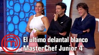 Emoción en la entrega de los últimos delantales  MasterChef Junior 4  Programa 1 [upl. by Dripps]