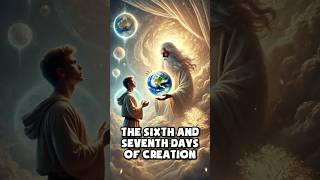 The Sixth and Seventh Days of Creation Bible Shorts💯 genesis bible CreationStory [upl. by Jankell]