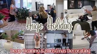 Huge Holiday Clean amp Decorate  Christmas Decorating 2023  Deep Cleaning amp Organizing  Part 3 [upl. by Repip]