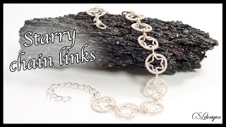 Starry wirework chain links [upl. by Braynard894]