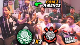 React Palmeiras 2x2 Corinthians  Melhores momentos  Gols  Paulistão [upl. by Amabelle]