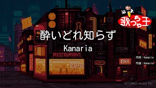 【カラオケ】酔いどれ知らず  Kanaria [upl. by Ennahs487]