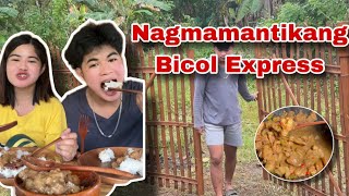 Bicol express  Ang sarap ng ganitong luto  Ka Mangyan Vlogs [upl. by Laina]