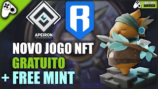 APEIRON  NOVO JOGO NFT GRATUITO MIGRANDO PARA A REDE DA RONIN FREE MINT E MUITAS RECOMPENSAS [upl. by Ingeberg]