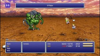 Final Fantasy VI Pixel Remaster PS5  HUMBABA BOSS [upl. by Nodab]