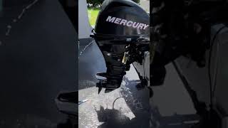 2012 Mercury 4 Stroke 20hp  Idle [upl. by Airitak]