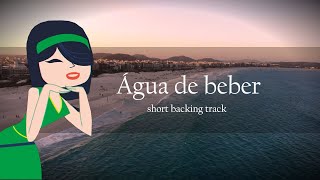 Astrud Gilberto  Água de Beber Short Backing Track [upl. by Iahk]