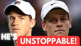 Diego Schwartzman Says Jannik Sinner is the MOST Intimidating Player in Tennis [upl. by Moselle]