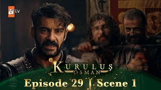 Kurulus Osman Urdu  Season 4  Episode 29 Scene 1  Turgut Sahab kya karenge [upl. by Elttil]