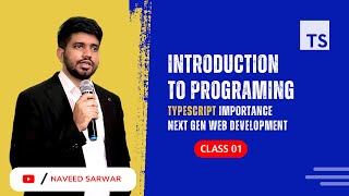 01 Introduction To Programming with TypeScript  TypeScript Tutorial [upl. by Celina]