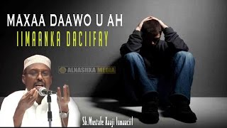 MAXAA DAAWO U AH IIMAANKA DACIIFAY ᴴᴰ┇ShMustafe Xaaji Ismaaciil [upl. by Izzy782]