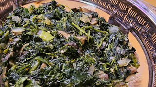 Sauteed spinach and mushrooms recipe [upl. by Gusella]