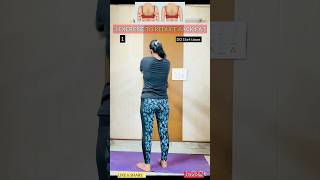 Reduce back fat with this exercise backfat fatloss backworkout [upl. by Innor]