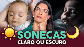 ☀️🌙 O BEBÊ DEVE DORMIR NO CLARO OU NO ESCURO DE DIA [upl. by Tenney]