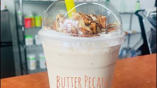 The Best Butter Pecan Protein Shake  A1 Nutritionn [upl. by Arremat]