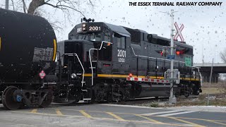 LDSX 2001 Chasing ETR 2001 around Windsor Ontario [upl. by Aelat]