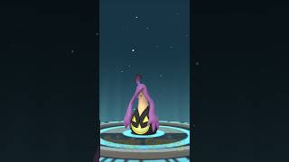 Shiny Pumpkaboo evolves into Gourgeist pokemongo pokemon halloween [upl. by Amre893]