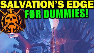 Destiny 2 SALVATIONS EDGE RAID FOR DUMMIES  Complete Raid Guide amp Walkthrough [upl. by Etta]