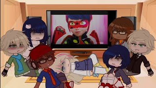 Mlb react to edits and s5 finale Part1  Miraculous Ladybug 🐞Ships Adrinette  Feligami [upl. by Asserak]