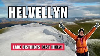 LAKE DISTRICTS BEST HIKE  Helvellyn  Van Life Roadtrip [upl. by Ramirolg]