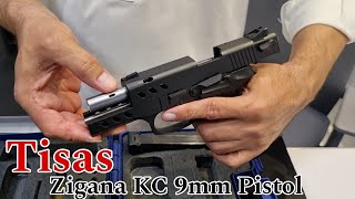 Tisas Zigana KC 9mm Pistol Review and Unboxing [upl. by Annamaria]